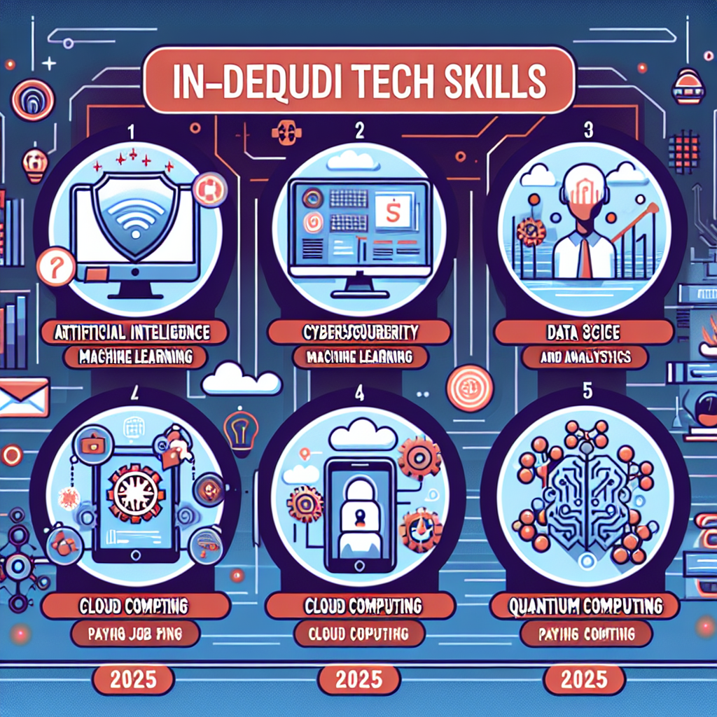 Top 5 Tech Skills You Must Learn in 2025 to Get a High-Paying Job